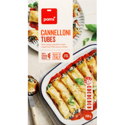 Pams Cannelloni Tubes 250g