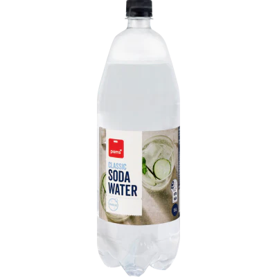 Pams Classic Soda Water 1.5l