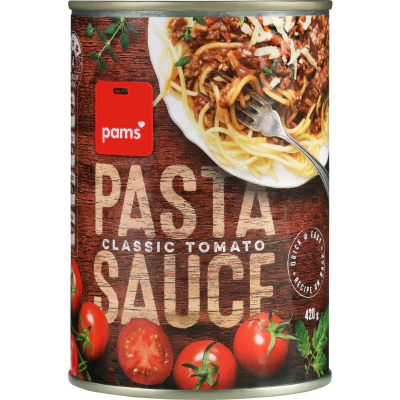 Pams Classic Tomato Pasta Sauce 420g