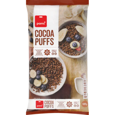 Pams Cocoa Puffs Breakfast Cereal 500g
