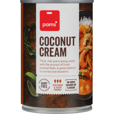 Pams Coconut Cream 400ml