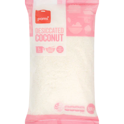 Pams Desiccated Coconut 500g