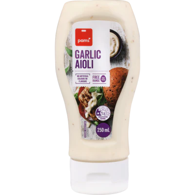 Pams Garlic Aioli 250ml