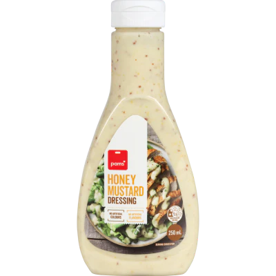 Pams Honey Mustard Dressing 250ml