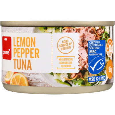 Pams Lemon Pepper Tuna 95g