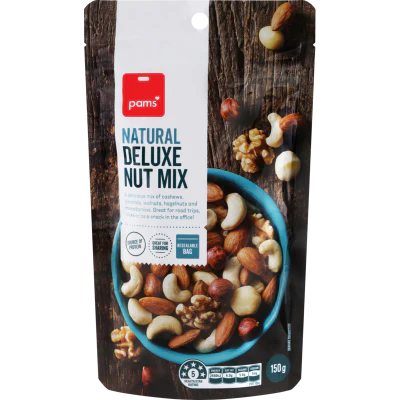 Pams Natural Deluxe Nut Mix 150g