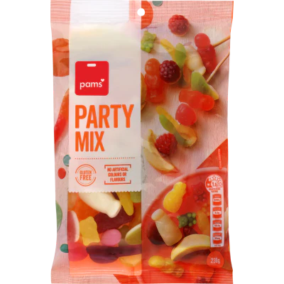 Pams Party Mix 230g