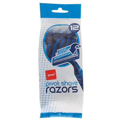 Pams Pivot Shave Disposable Razors 12pk