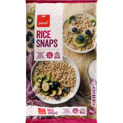 Pams Rice Snaps 460g