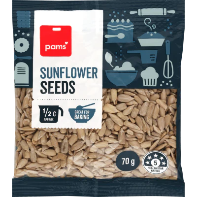 Pams Sunflower Seeds 70g