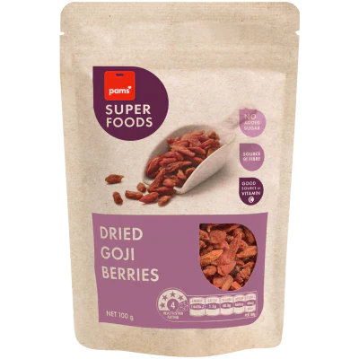 Pams Superfoods Dried Goji Berries 100g