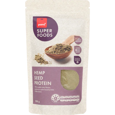 Pams Superfoods Hemp Seed Protein 200g
