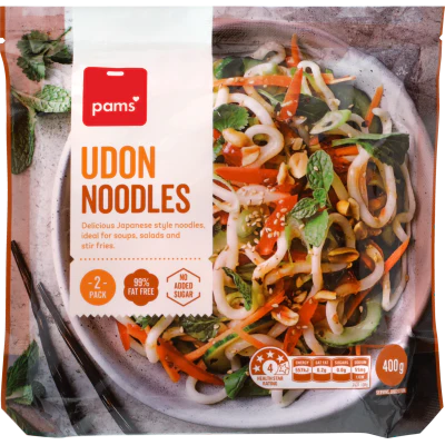 Pams Udon Noodles Twin Pack 2 x 200g