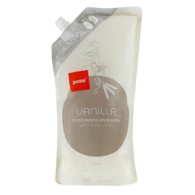 Pams Vanilla Handwash Refill 1l
