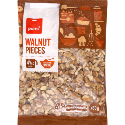Pams Walnut Pieces 450g
