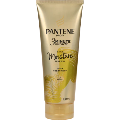 Pantene Pro-V 3 Minute Miracle Daily Moisture Renewal Treatment 180ml