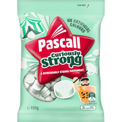 Pascall Curiously Strong Mints 150g