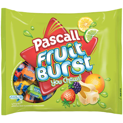 Pascall Fruit Burst 400g