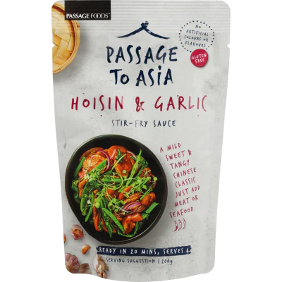 Passage to Asia Hoisin & Garlic Stir Fry Sauce 200g