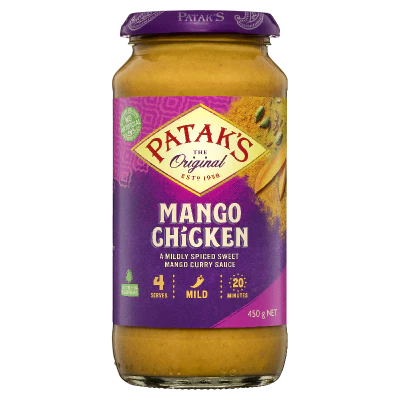 Patak's Mango Chicken Simmer Sauce 450g
