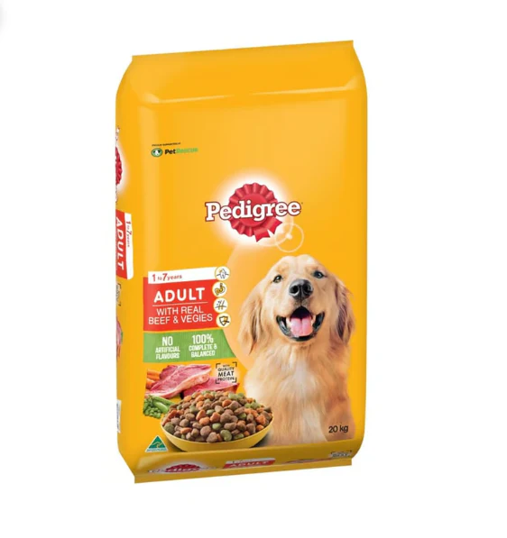 Pedigree Adult Beef & Vegetable 20KG