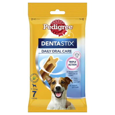 Pedigree Dentastix Small Dog Daily Dental Care Dog Treats 110g