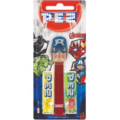 Pez Avengers Confectionery Dispenser Assorted 17g