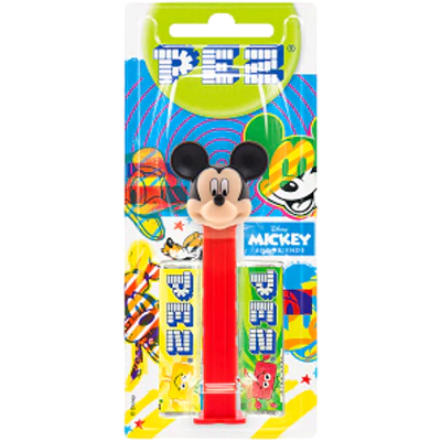 Pez Disney Mickey & Friends Confectionery Dispenser Assorted 17g