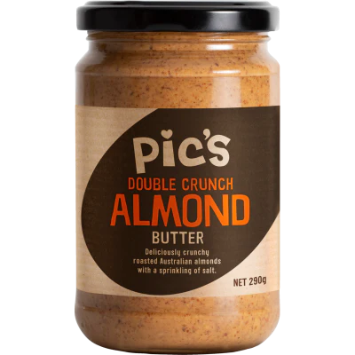 Pic's Double Crunch Almond Butter 290g