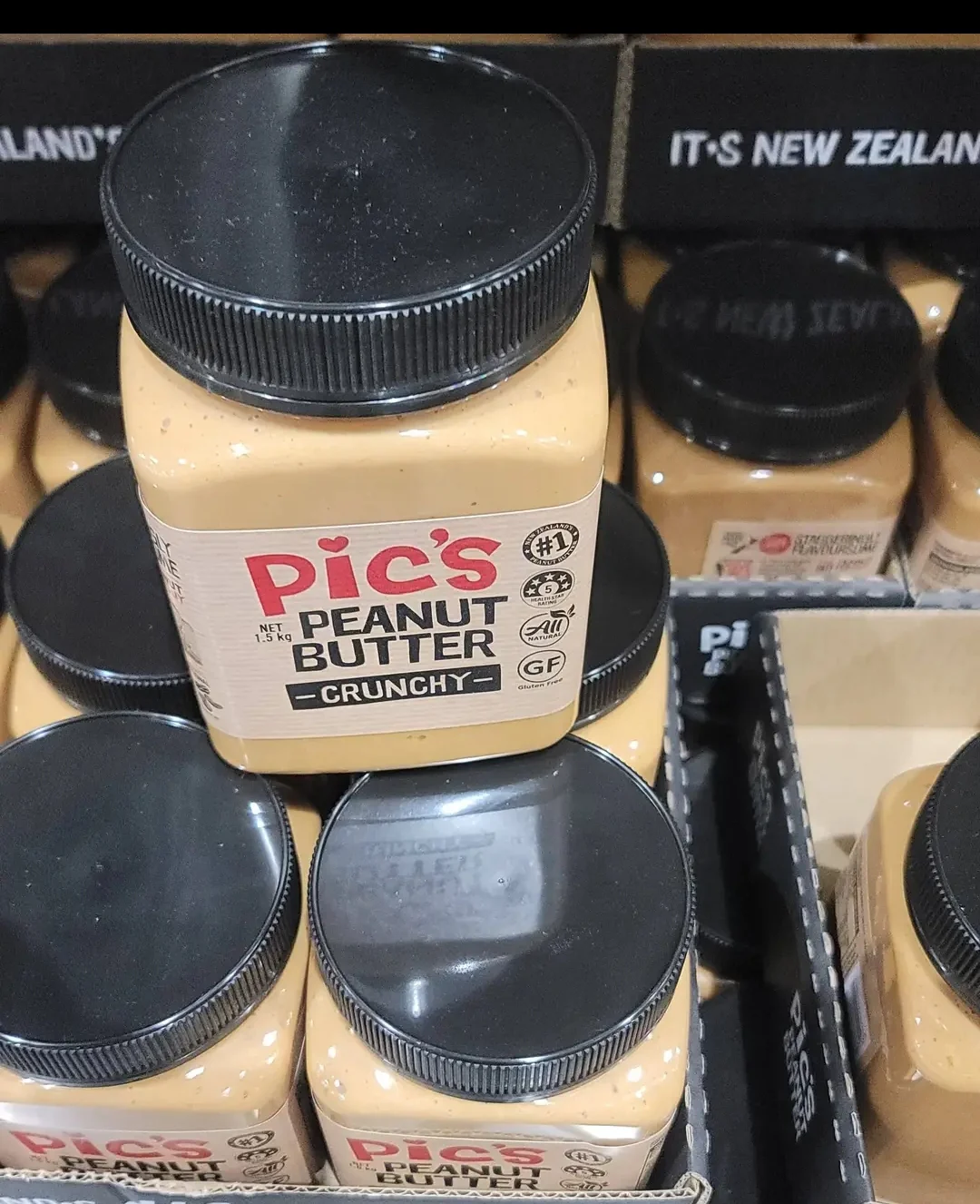 PIC'S PEANUT BUTTER CRUNCHY 1.5KG - Image 2