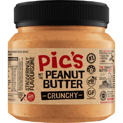 Pic's Really Good Crunchy Peanut Butter 1kg