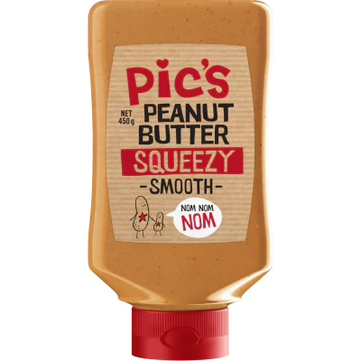 Pic's Squeezy Smooth Peanut Butter 450g
