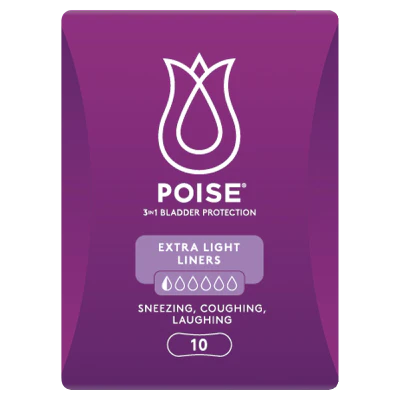 Poise Extra Light Liners 10pk