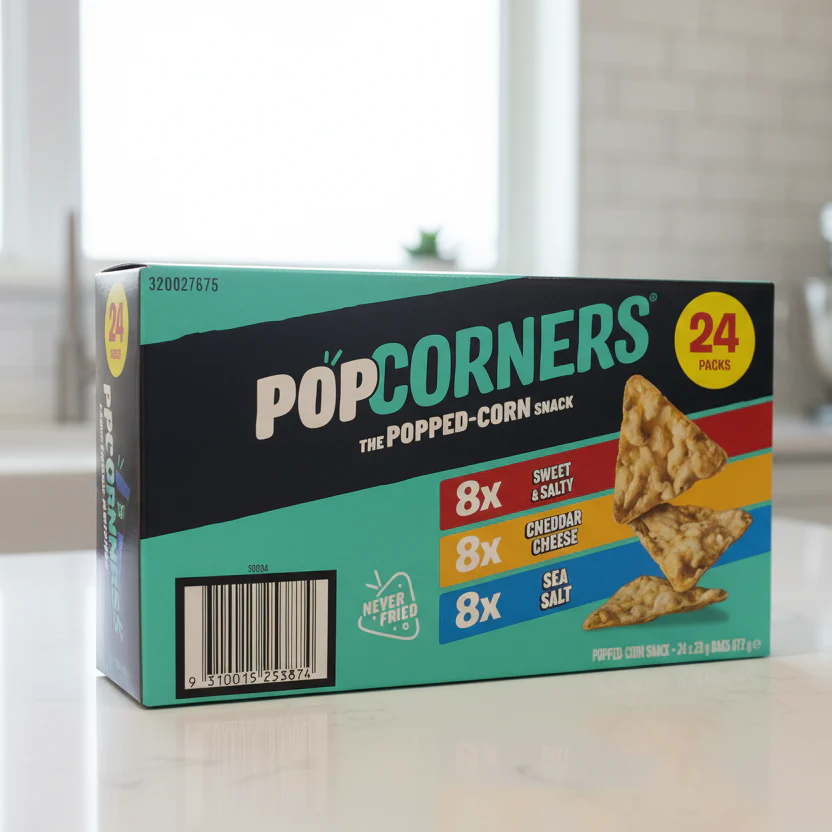 POPCORNERS VARIETY BOX 24 X 28G