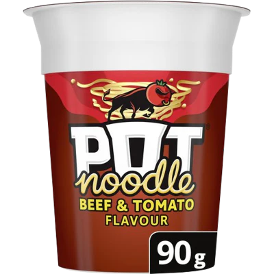 Pot Noodle Beef & Tomato Flavour Noodle 90g
