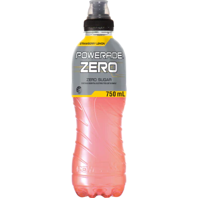 Powerade Strawberry Lemon Zero Sports Drink 750ml