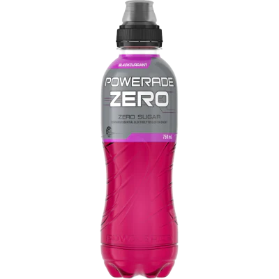 Powerade Zero Blackcurrant Sports Drink 750ml
