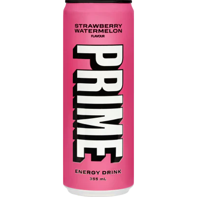 Prime Strawberry Watermelon Energy Drink 355ml