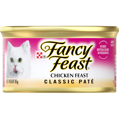 Purina Fancy Feast Chicken Feast Classic Pate Adult Wet Cat Food 85g