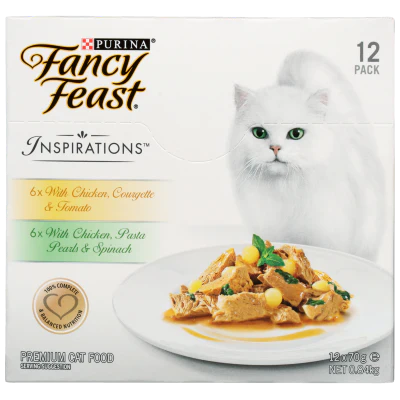 Purina Fancy Feast Inspirations Chicken Premium Cat Food 12pk