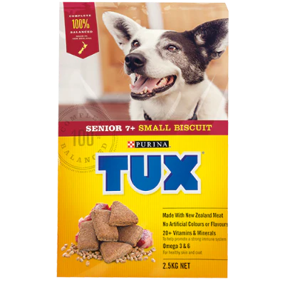 Purina TUX Senior Biscuits Small 2.5kg