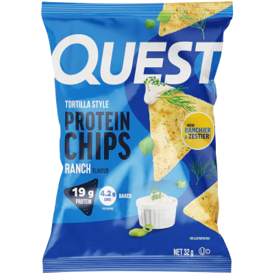 Quest Ranch Flavour Tortilla Style Protein Chips 32g