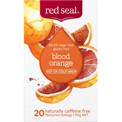 Red Seal Blood Orange Tea Bags 20pk