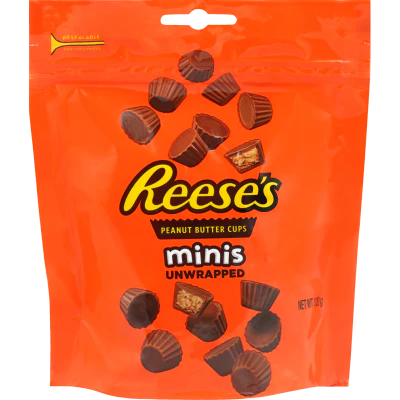 Reese's Peanut Butter Cup Minis Unwrapped 120g