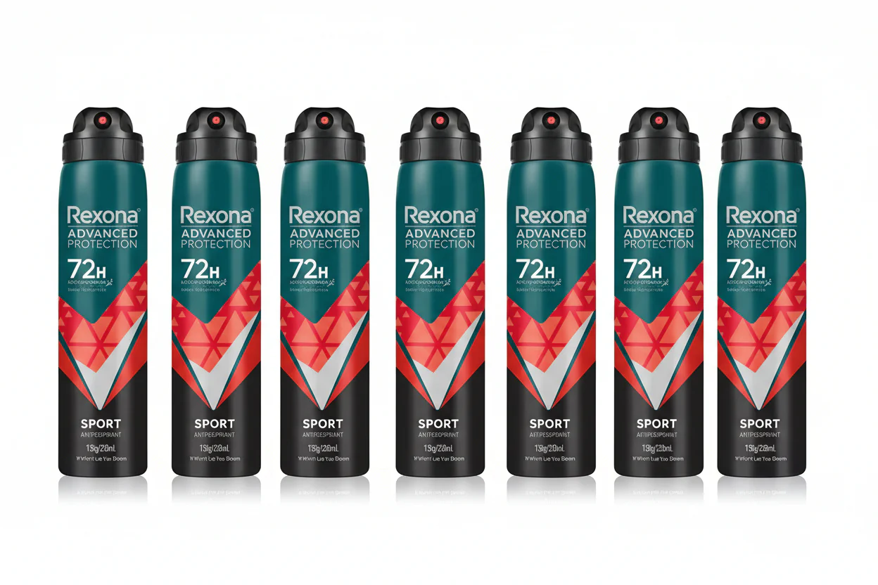 Rexona Men 72hr Advanced Sport Deodorant 220 ml x 6 ct