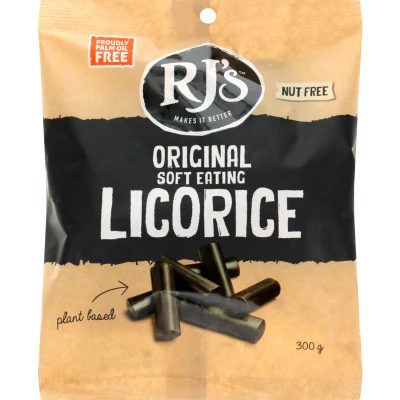 RJ's Original Soft Eating Licorice 300g