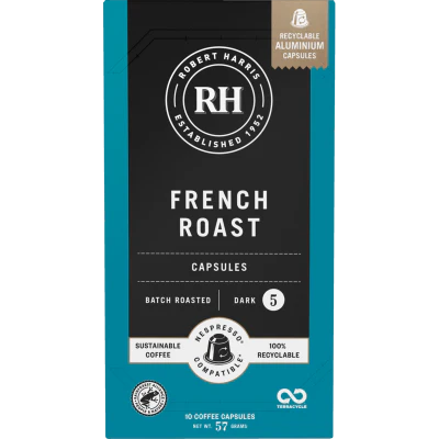 Robert Harris French Roast Coffee Capsules 56g