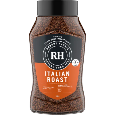 Robert Harris Italian Roast Dark 5 Freeze Dried Instant Coffee 100g