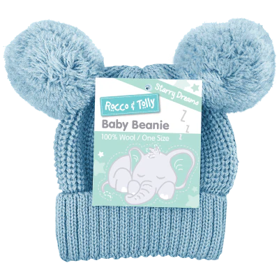 Rocco & Tolly Baby Beanie One Size Fits All 1ea
