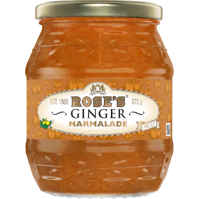 Rose's Ginger Marmalade 375g